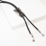 Vintage Silver and Turquoise Bolo Circa 1940s