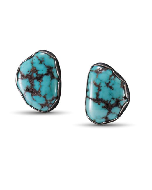 Vintage Navajo Turquoise Cufflinks