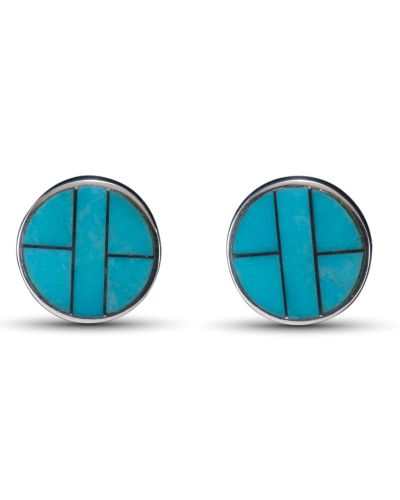 Supersmith Inc Arizona Blue Collection Inlay Cufflinks