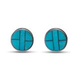 Supersmith Inc Arizona Blue Collection Inlay Cufflinks