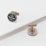 John Gordon Leak (Leekity) Knifewing Man Cufflinks