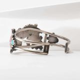 Vintage Zuni Inlay Rainbow Man Cuff