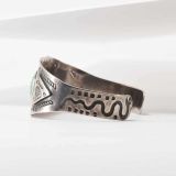 Fred Harvey Era Cuff with Turquoise