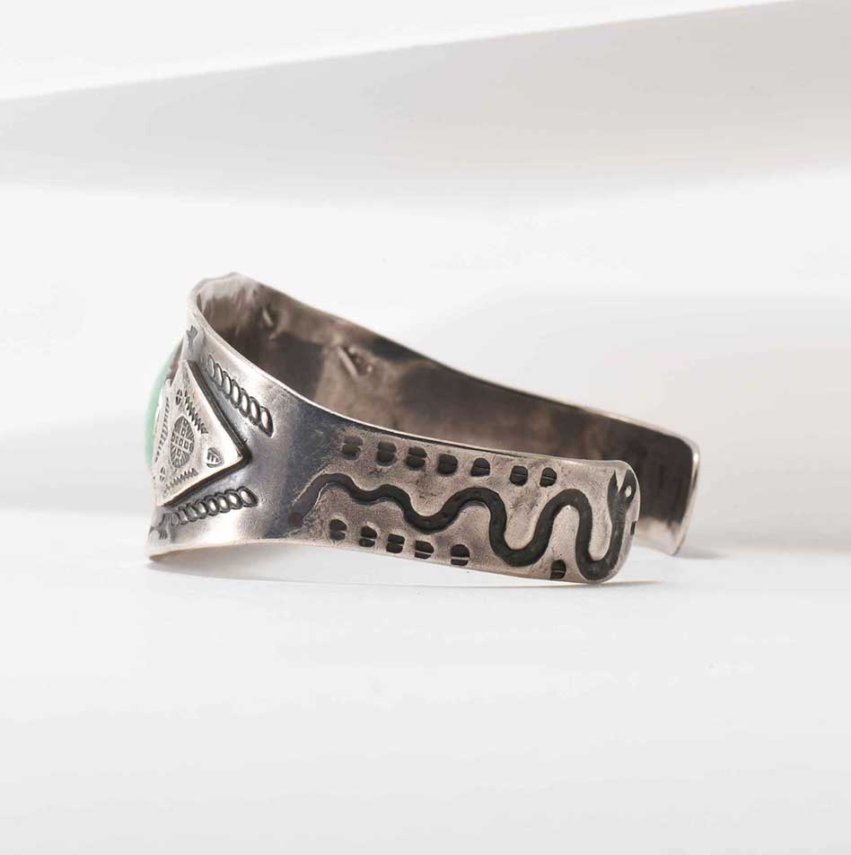 Fred Harvey Era Cuff with Turquoise