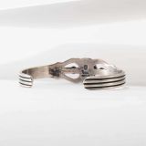 Raymond Coriz Turquoise and Sterling Silver Cuff
