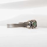 Raymond Coriz Turquoise and Sterling Silver Cuff