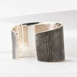 Kee Yazzie Spiny Oyster Shell and Overlay Cuff