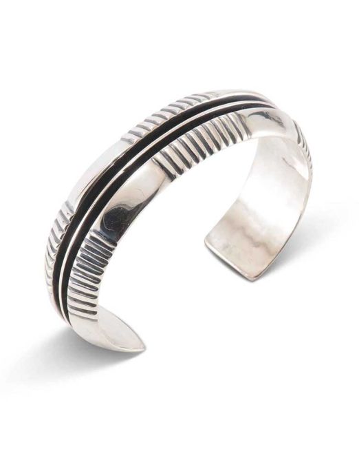 Johnny Mike Begay Silver Cuff