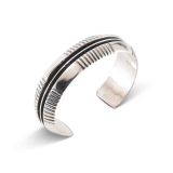 Johnny Mike Begay Silver Cuff
