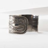 Vintage Navajo Ingot Silver Cuff First Quarter 20th Century