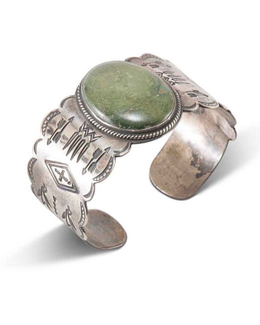 Fred Harvey Era Wide Turquoise Cuff