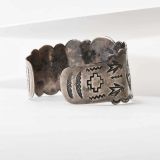 Fred Harvey Era Wide Turquoise Cuff