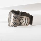 Fred Harvey Era Wide Turquoise Cuff