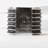 Preston Monongye Wide Cast Silver Cuff