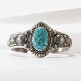 Harry H Begay Turquoise Cuff