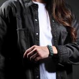 Fred Peshlakai Lone Mountain Turquoise Cuff