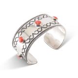 Mckee Platero Coral Cuff