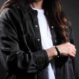 Jimmy Poyer Multi Stone Wide Inlay Cuff
