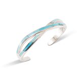 Supersmith Inc Arizona Blue Collection Infinity Inlay Cuff