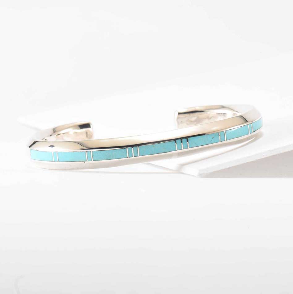 Supersmith Inc Arizona Blue Collection Inlay Cuff