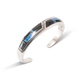 Supersmith Inc Black Beauty Collection Inlay Cuff