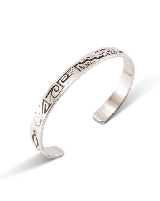 Vidal Aragon Thin Storyteller Cuff