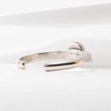Joe H Quintana Lapis and Sterling Silver Cuff