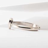 Joe H Quintana Lapis and Sterling Silver Cuff