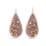 Arla Lucia Beaded Earrings with Freshwater Pearls