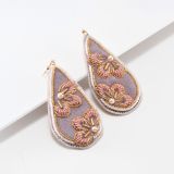 Arla Lucia Beaded Earrings with Freshwater Pearls