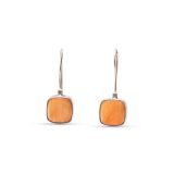Mike Bird-Romero Spiny Oyster Shell Earrings