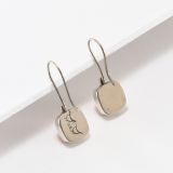Mike Bird-Romero Spiny Oyster Shell Earrings