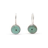 Mike Bird-Romero Turquoise Earrings