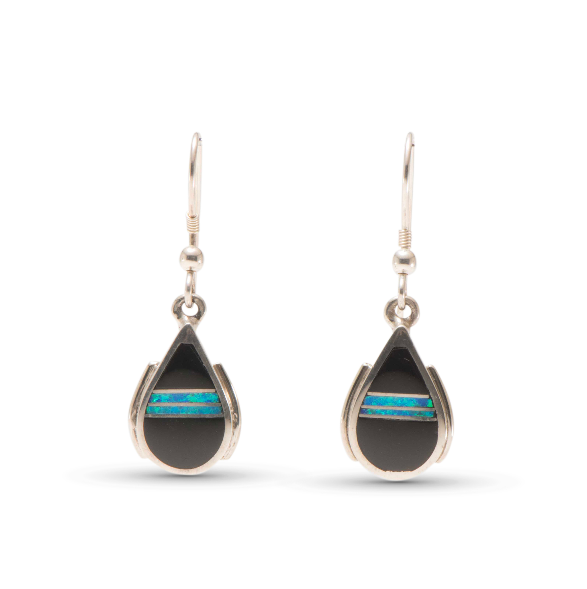 Supersmith Inc Black Beauty Collection Inlay Earrings