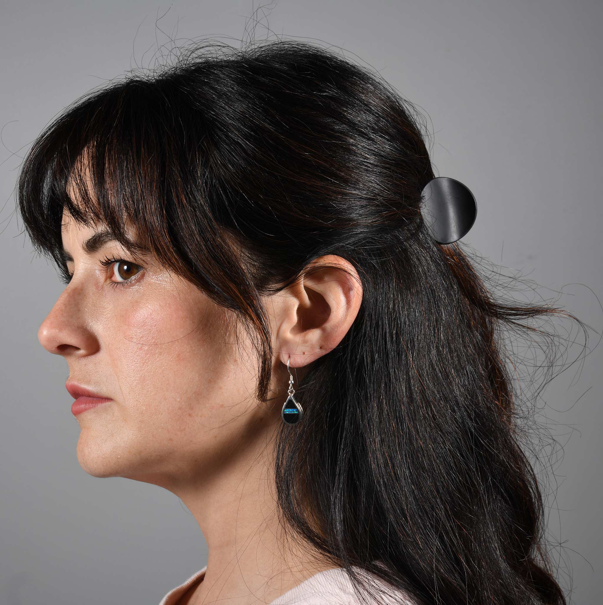 Supersmith Inc Black Beauty Collection Inlay Earrings