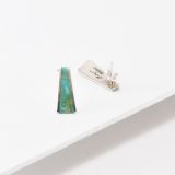 Jimmy Poyer Turquoise Inlay Studs