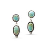 Jeanette Dale Turquoise Drop Earrings