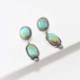 Jeanette Dale Turquoise Drop Earrings