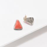 Nelson Morgan Spiny Oyster Shell Stud Earrings