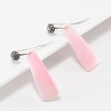 Piki Wadsworth Pink Conch Shell Earrings