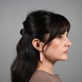 Piki Wadsworth Pink Conch Shell Earrings