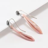 Piki Wadsworth Pink Mussel Shell Earrings