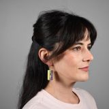 Mary Louise Tafoya Mosaic Stone Earrings