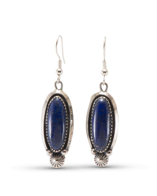 Jeanette Dale Lapis Earrings