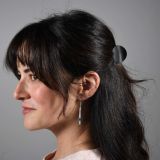Jimmy Poyer Multi Stone Inlay Earrings