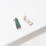 Jimmy Poyer Multi Stone Inlay Studs