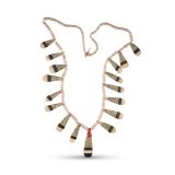 Santo Domingo Pueblo Depression Era Necklace Circa 1930s