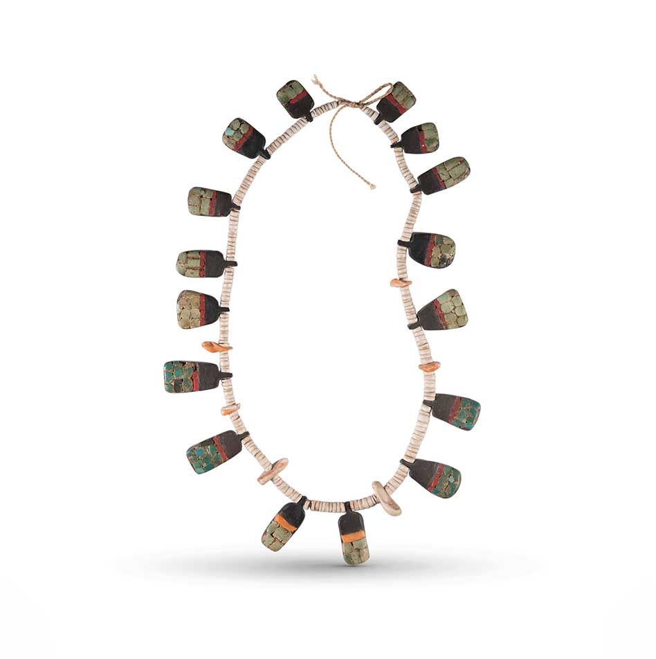 Santo Domingo Pueblo Depression Era Necklace Circa 1930s