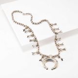 Silver Squash Blossom Necklace