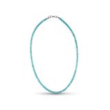 Mary Louise Tafoya Beaded Turquoise Necklace